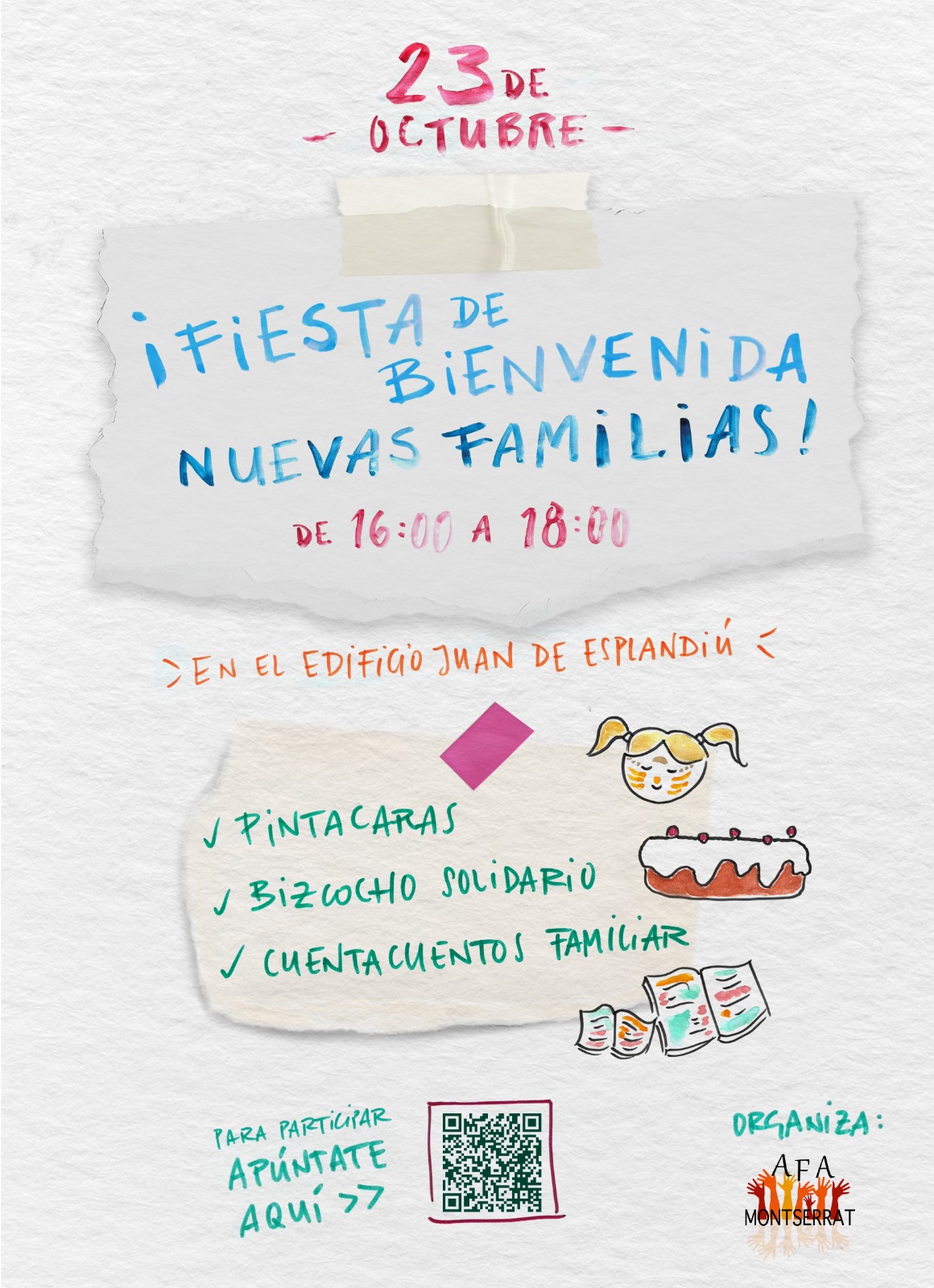 cartel fiesta bienvenida 26-27